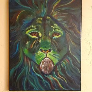 Kingdom Creations "Lion of Judah" painting